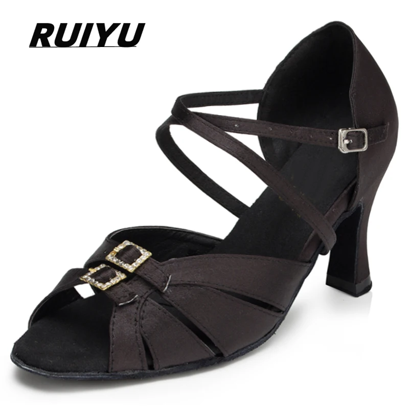 Summer Latin Dance Shoes Women's Salsa Tango Ballroom Party High Heel