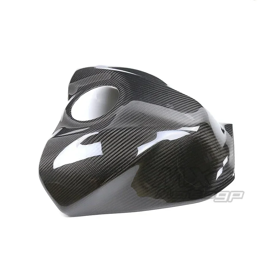 Full Carbon Fiber Front Fuel Tank Cover Protector For HONDA