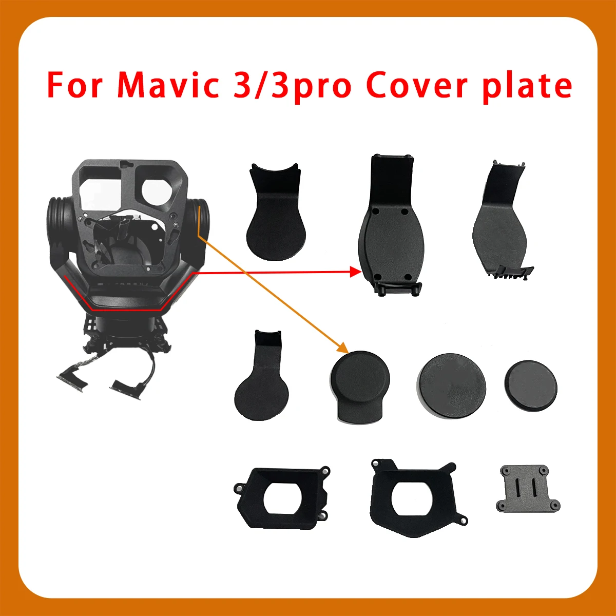 Housse de Protection pour DJI 3 Pro - Lot de 8 Couleurs