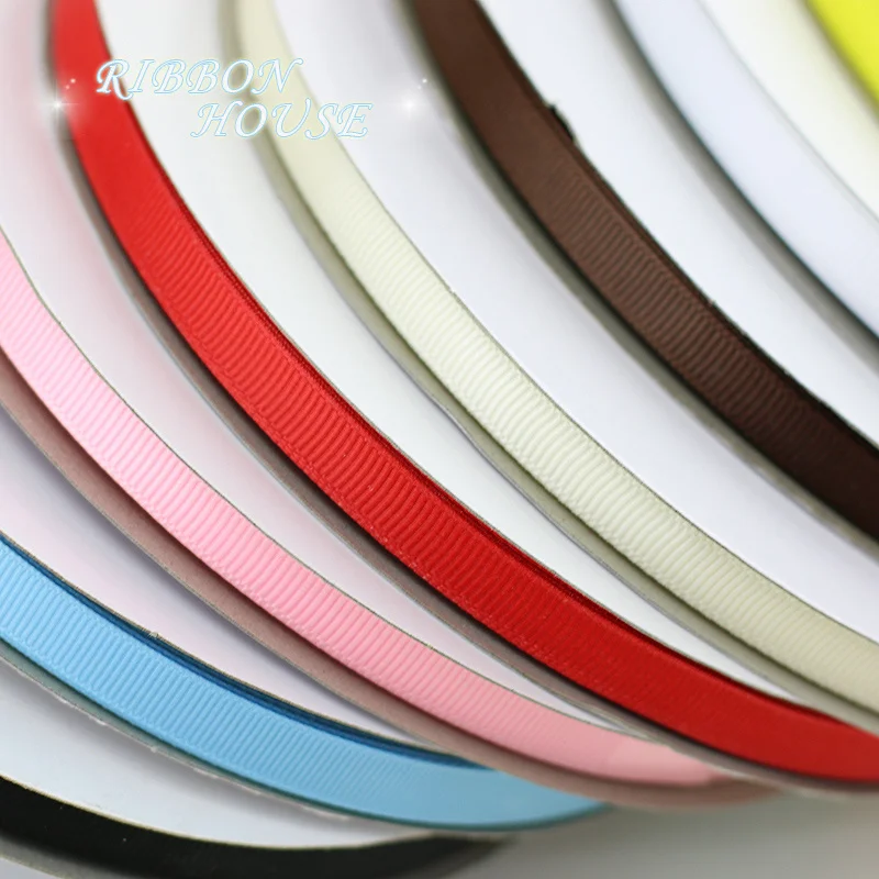 (100 Yards/roll) Grosgrain Ribbon Wholesale Gift Wrap Decoration Handmade DIY Christmas Ribbons (10/12/15/20/25/38mm)