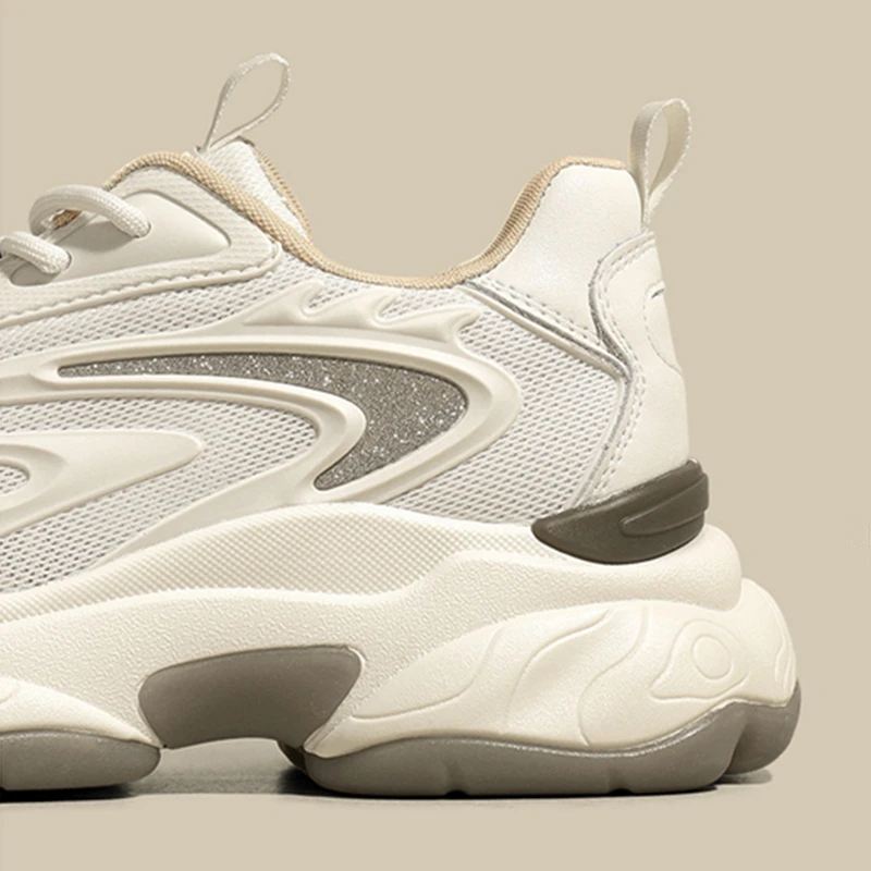 2022 New Sport Woman Sneakers Thick Bottom Ins Shoes for Women Fashion Sneakers Cool Vacation Casual Loafers Ladies Footwear