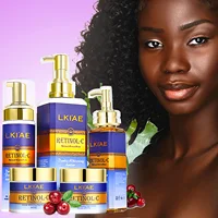 Anti Age Lightening Facial Daily Beauty Products Alike Vegan 7 Days Whitening Set Skin Care For Black Women 1