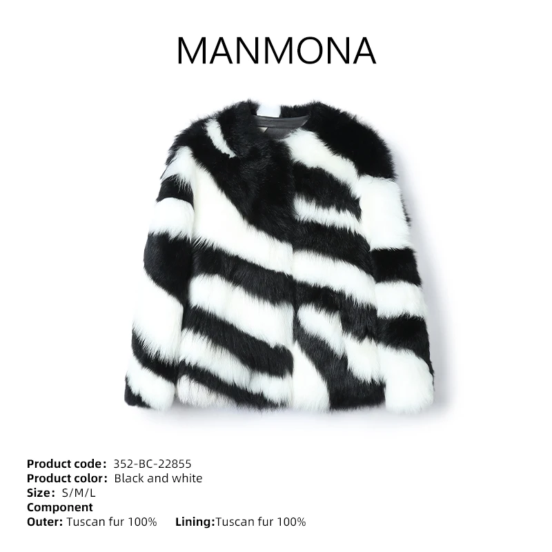 Autumn and Winter New Imported Sheep Fur Coat Female Original Leather Fur Coat fur coat women