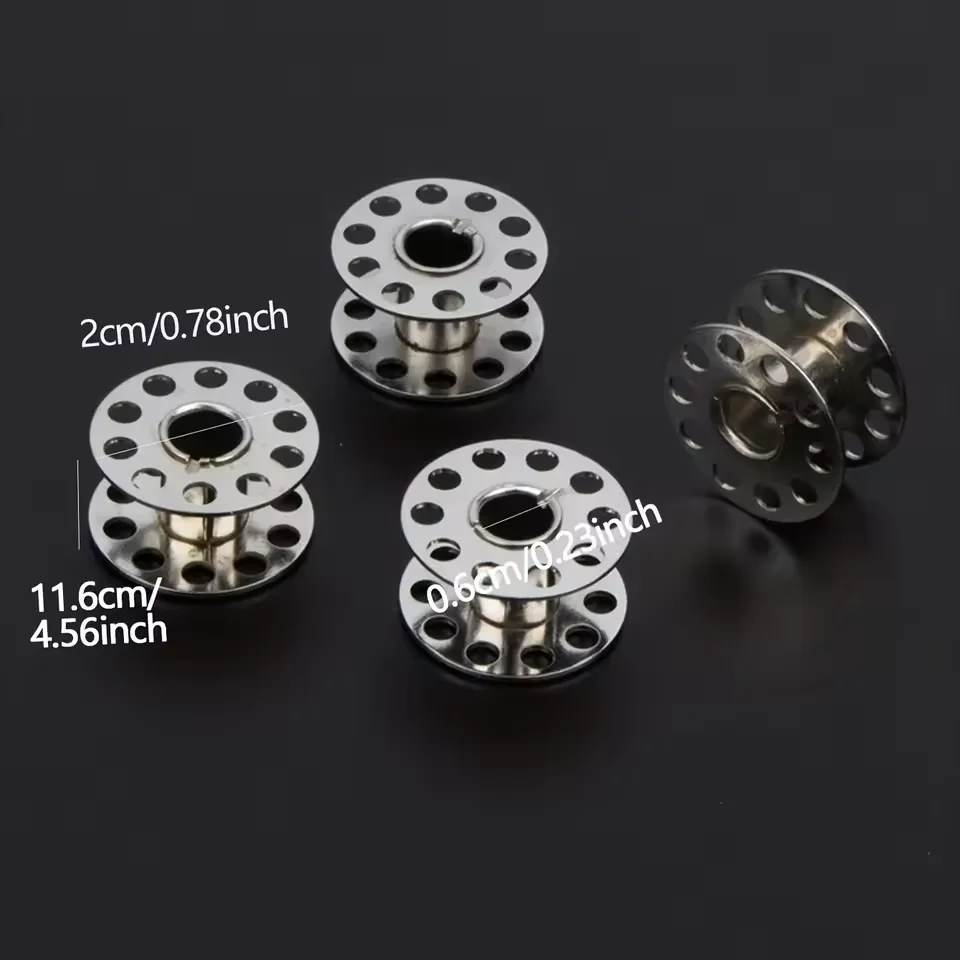 25PcsSet Empty Bobbins Sewing Machine Plastic Case Storage Box for Sewing Machine Spools with Thread Storage Case Tools