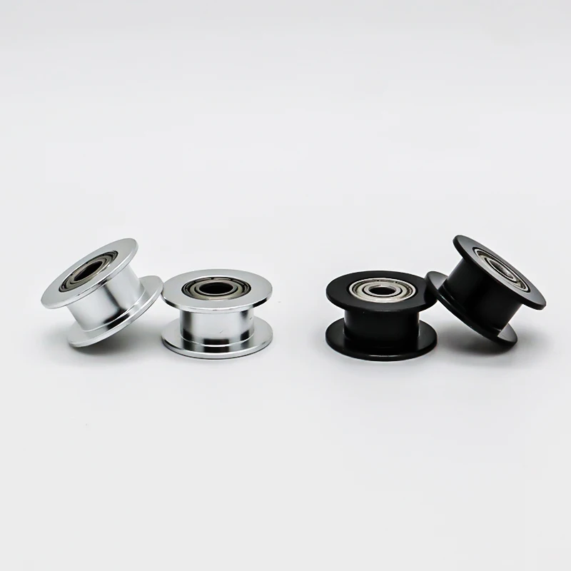 2GT 16/20/25/30/36Teeth 아이들러 타이밍 풀리 보어 3/4/5/6/8mm 벨트 폭 6/9/10/15mm 3D 프린터 텐셔닝 동기 휠 GT2
