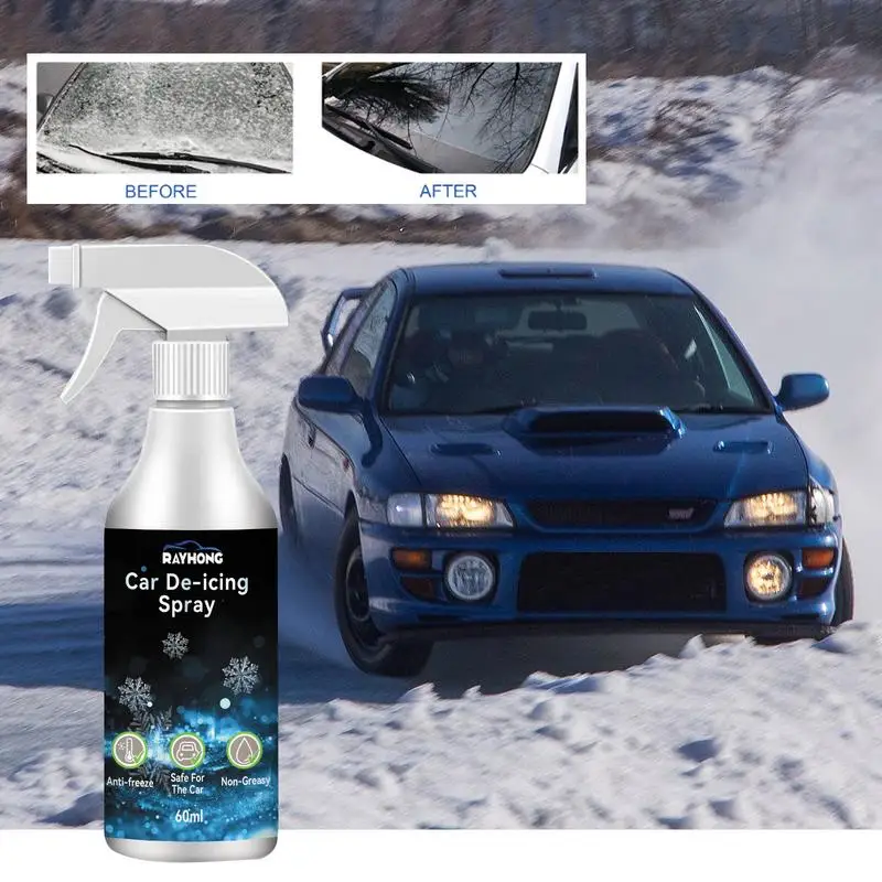 Car Windshield Deicer Spray Vehicle Snow Melting And Deicing Agent