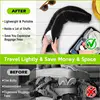 Travel Pillow Can Store Fillable Clothes Outdoor Multifunctional U-shaped Pillow portable Soft Airplane Travel Neck Pillow 6
