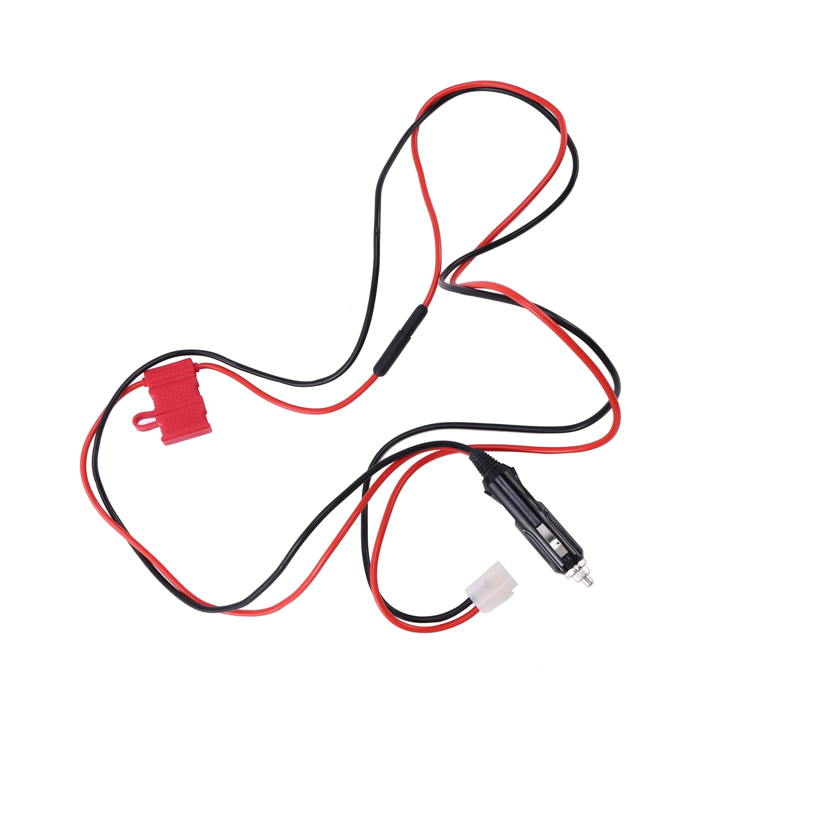 ABFI 12V DC 전원 코드 케이블 시가 라이터 켄우드 TM-241/261/281용 야에수용 아이콤용 FT-8800R/8900R 모바일 라디오 햄 J63용