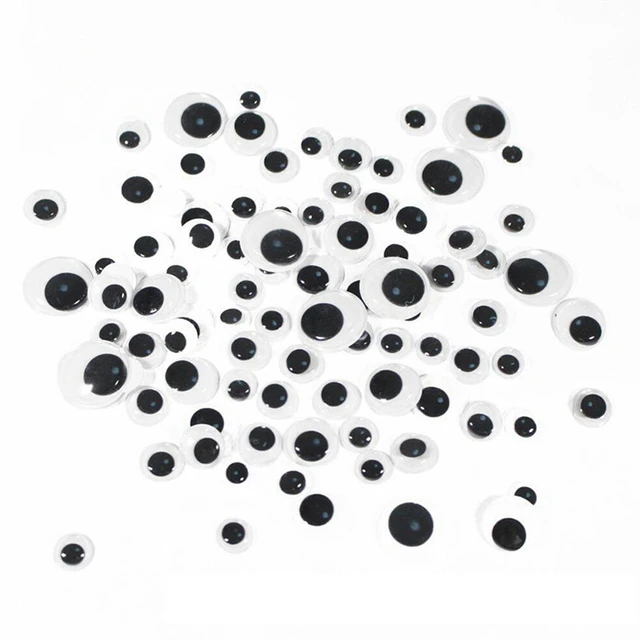 NEW 135PCS DIY Eyeball Stickers Doll Eyes Simulation Model Dolls Colorful  Movable Eyes With Adhesive Backing Home Decor Crafts - AliExpress