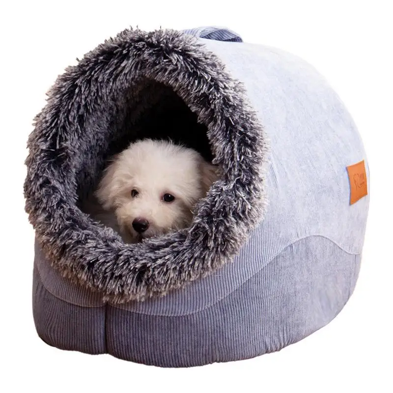 

Cat Bed Cave Soft And Self Warming Kitten Beds Eco-Friendly Felt Cat Cave Hide way Home Appliance For Pets Cat Hideaway