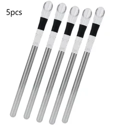 Stainless Steel Wine & Beverage Chill Rod with Aerator Pourer and Stopper (5pcs)