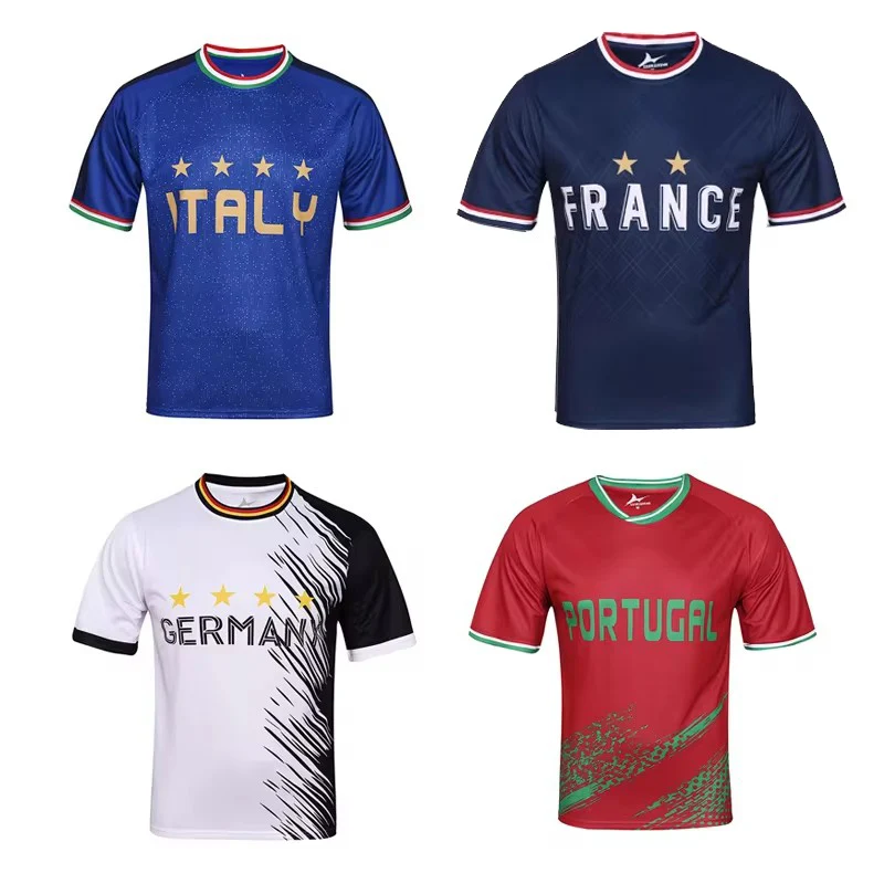 Soccer Jersey European national team Italy France Germany Portugal