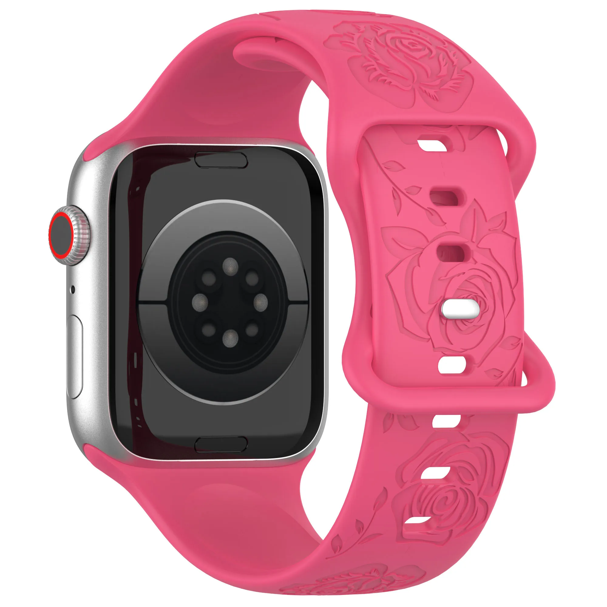 Stylish Pattern Silicone Strap for Women - Smartwatch Bracelet Belt