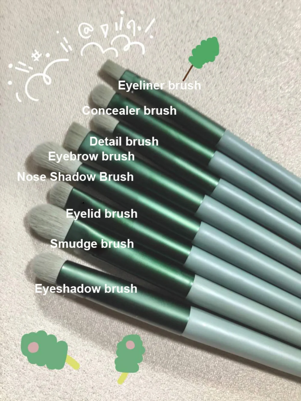S1666ea4b720147ab894e20d3c86b687fO 13Pcs Makeup Brush Set Make Up Concealer Brush Blush Powder Brush Eye Shadow Highlighter Foundation Brush Cosmetic Beauty Tools
