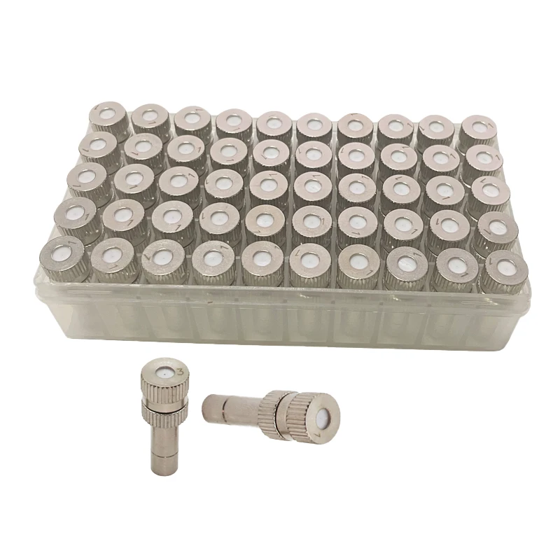 20 Tappi Terminali Per Tubo Da 1/4 Di Pollice (6,35 Mm) In PP - Raccordi Dritti Per Impianti Di Irrigazione E Micro-ugelli - Nero - 3