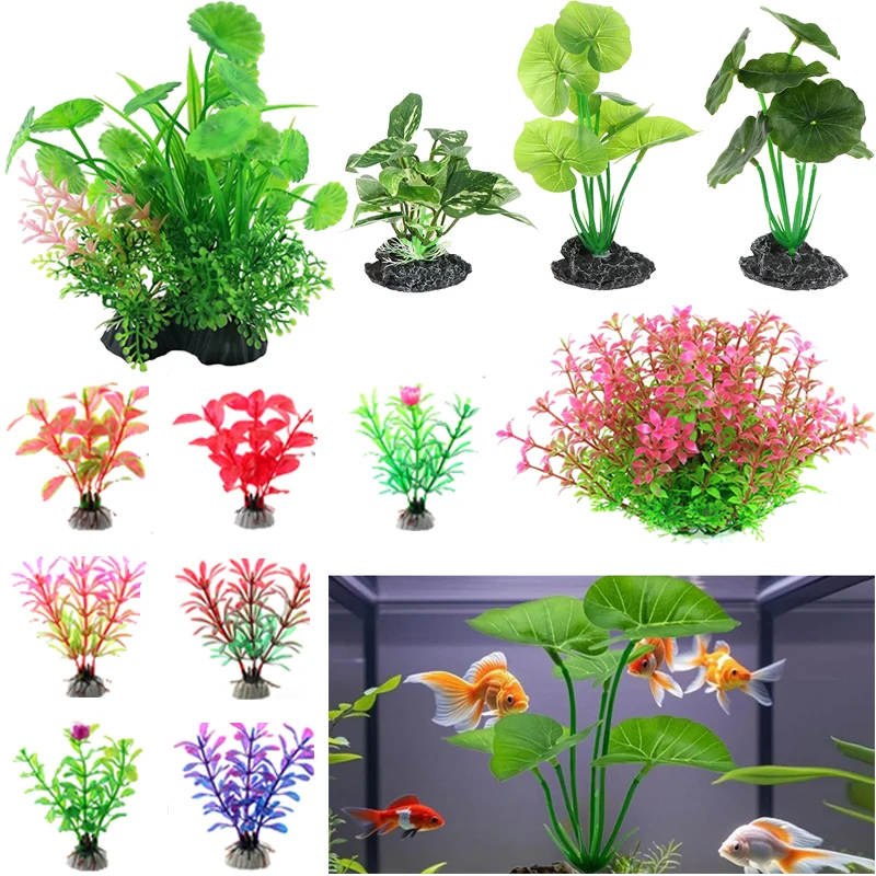 Realistic Floating Aquarium Plant