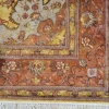 6x9ft Luxury Woolen Carpet Oriental Wholesale Persian Rug Vintage Pure Hand Woven Wool&Silk Rug for Bedroom Living Room Lounge 4
