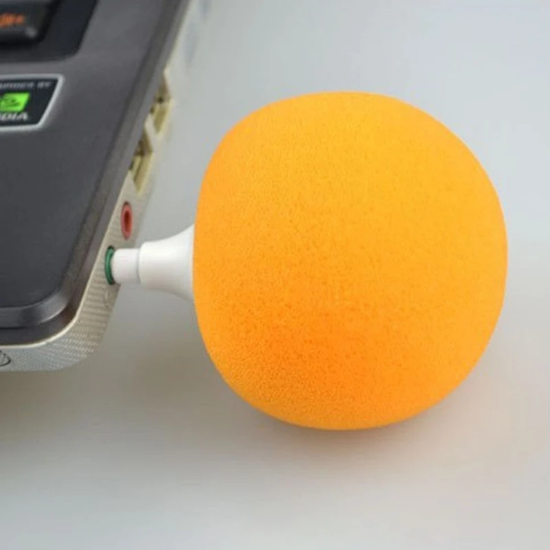 Portable USB Speaker 3.5mm Jack Sponge Ball Music Receiver Adapter for Mobile phone PC Laptop MP3
