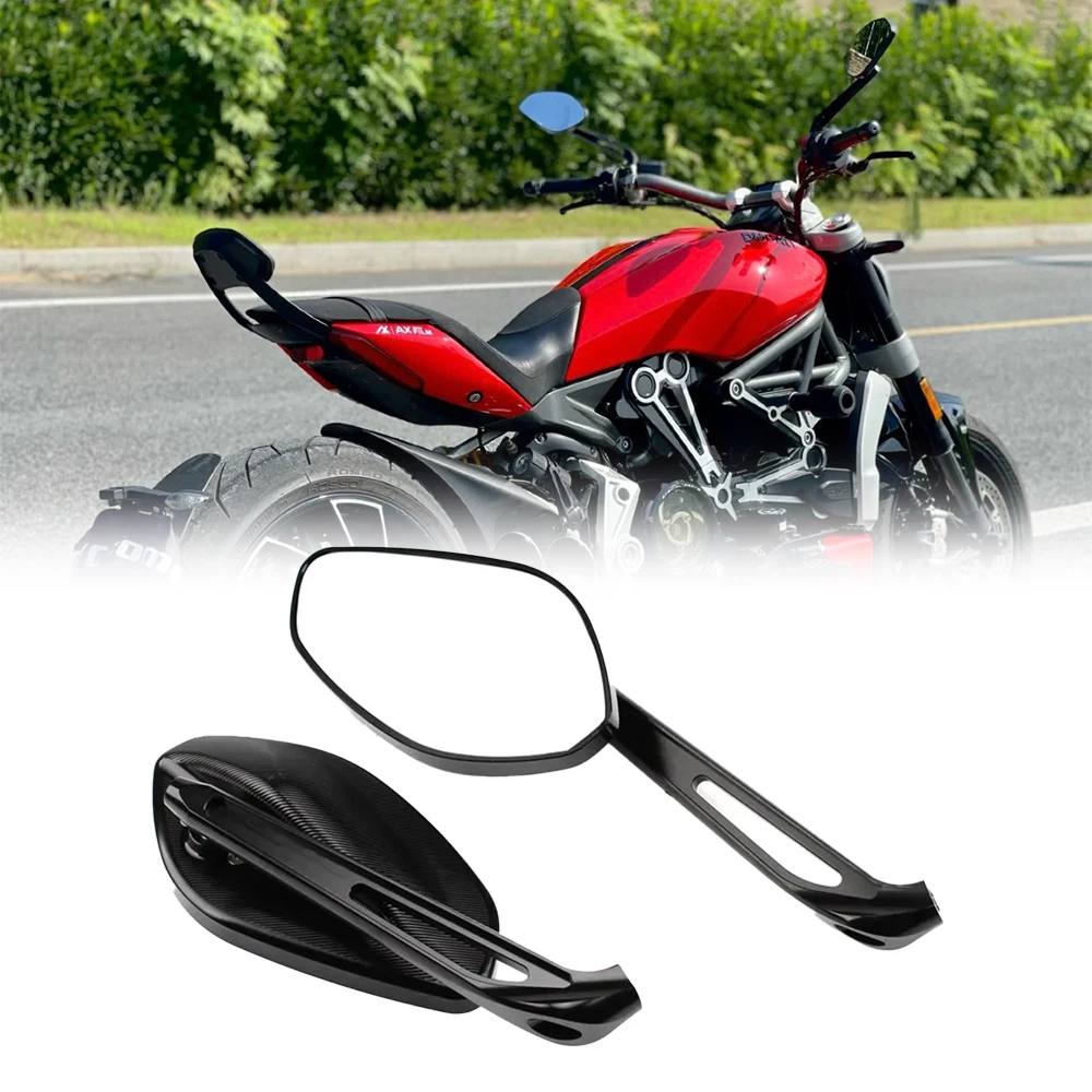 

Мотоциклетное зеркало заднего вида для DUCATI демоel/демоel Carbon/демоel Titaninm, левое и правое стекло, линзы, аксессуары