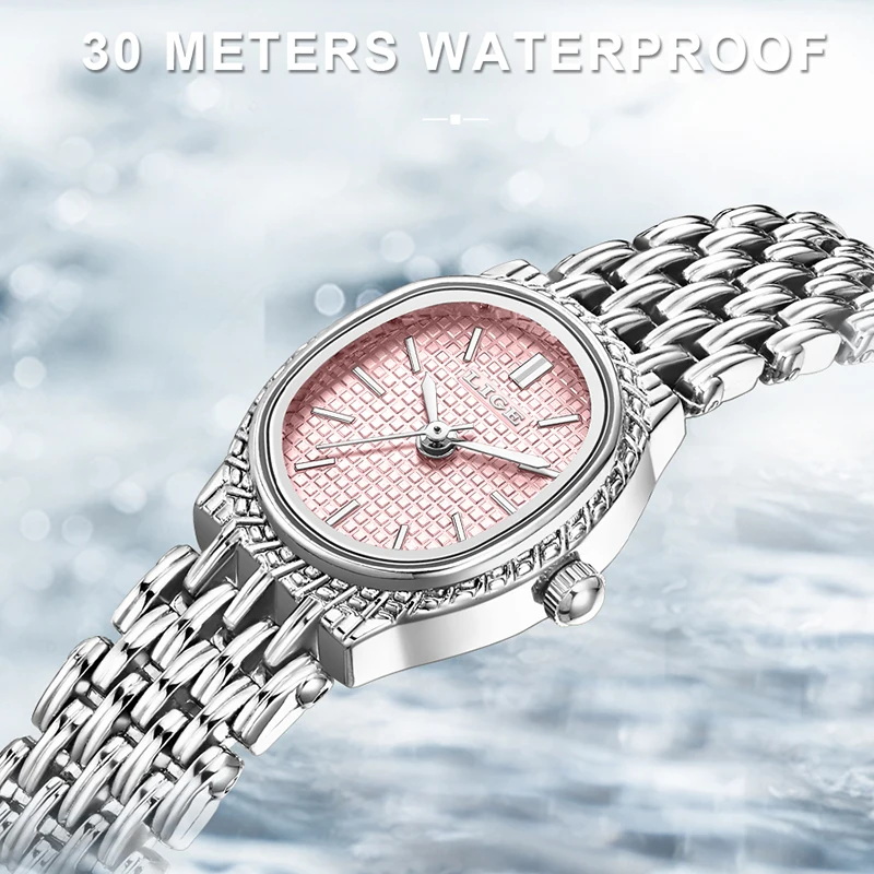LIGE Simple Sports Watch Women Casual Elegant Bracelet Watch Gift For Women Top Brand Luxury Waterproof Quartz Ladies Watches