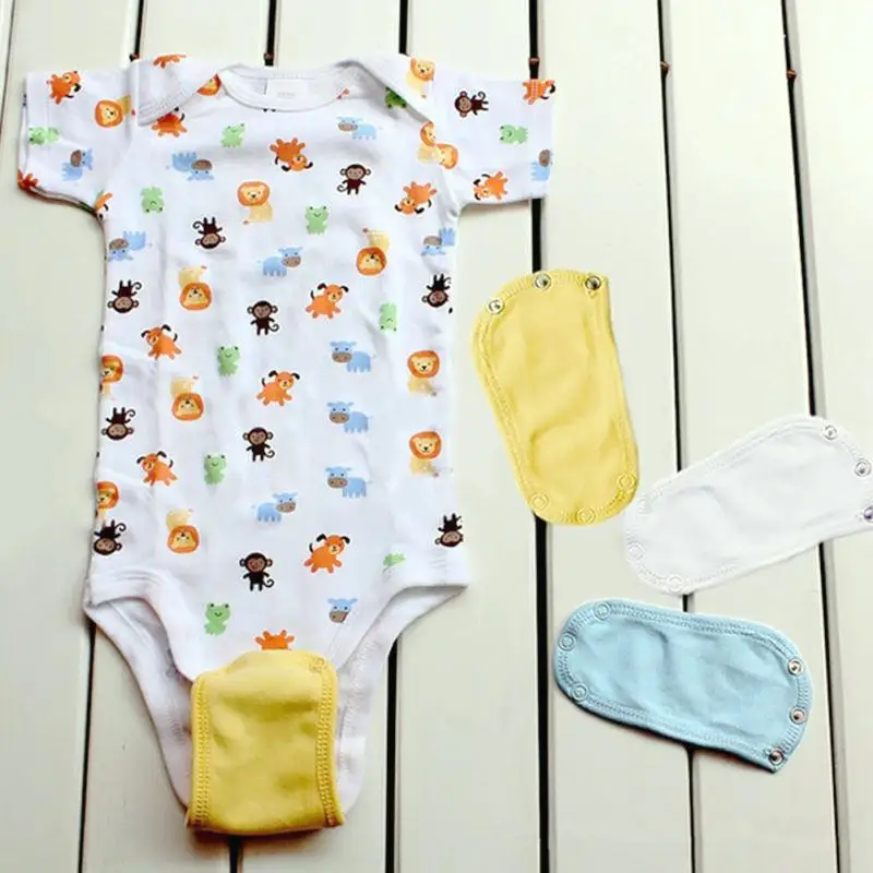 Baby Romper 4Pcs/Set Lovely Super Utility Body Suit Jumpsuit Soft Jumpsuit Bodysuit Lengthen Extender