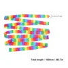 Kite Tail Set 10 M Streamer Kite Tail for Flying Outdoor Accessories Flight Floating Turning Tails 5
