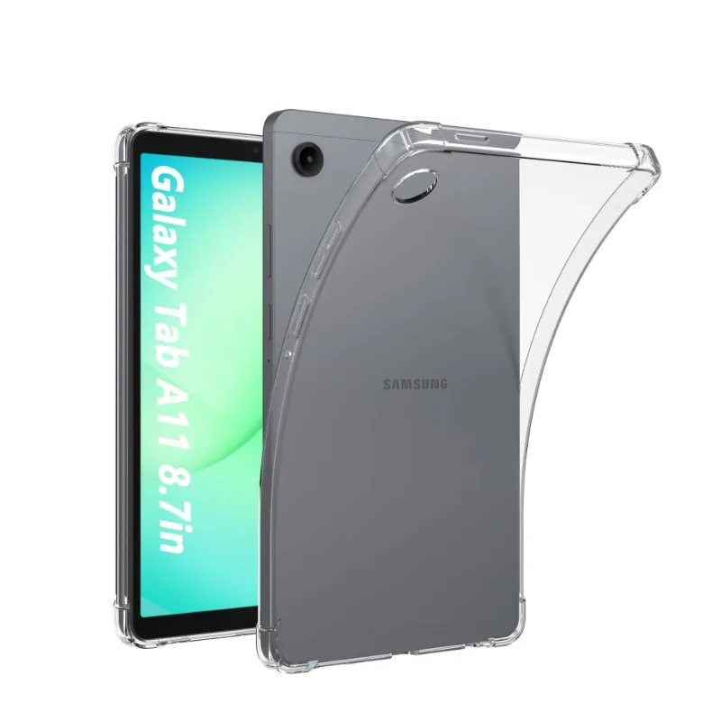 Enhanced Protective Clear TPU Case with Airbag Technology for Samsung Galaxy Tab A11 & A11+