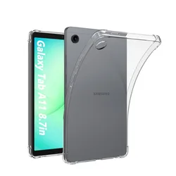 Enhanced Protective Clear Cover with Airbag Technology for an 8.7 to 11 Tablet - Soft TPU Shell Case (Tab A11 8.7in 2025)