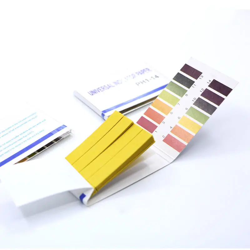 Ph Test Paper 1-14 Precision Ph Test 80 Sheets Yiben Saliva Urine Cosmetic Soil