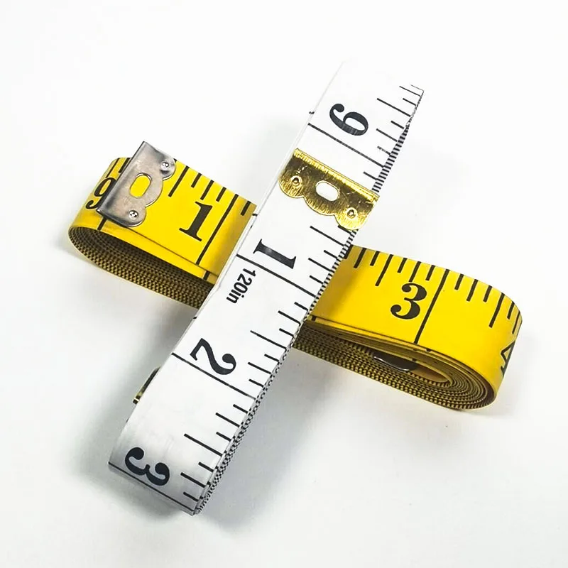 2 Pieces of 3 Meter (9.9 Ft) Double Scale Tape Measure, Body Sewing  Measurement Sewing Tailor Craft Ruler, Soft Measuring Tape for Body Fabric  Sewing