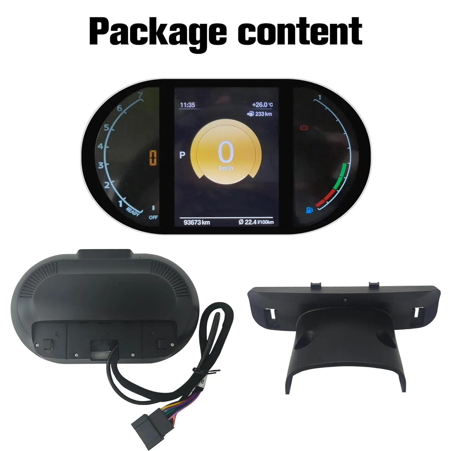 Grupo automático para BMW MINI Cooper R55 R56 R58 R60 2007-2014 velocímetros tablero serie R panel de instrumentos de pantalla digital 5