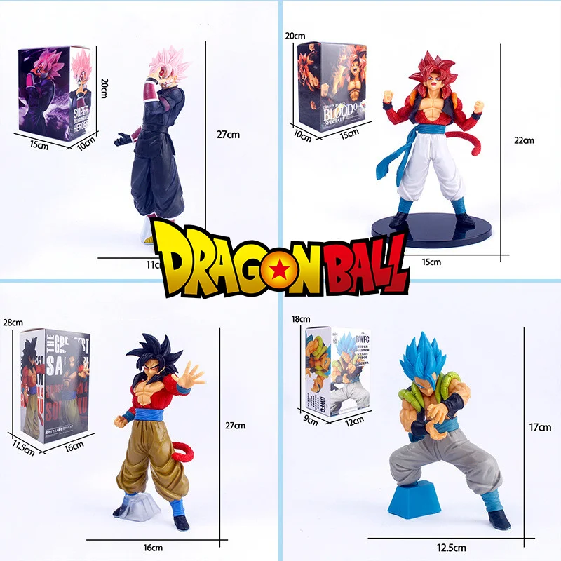 

12 types Dragon Ball Super cool Figure Piccolo Goku Gogeta Anime Figure Animer Gift Luminous souvenir