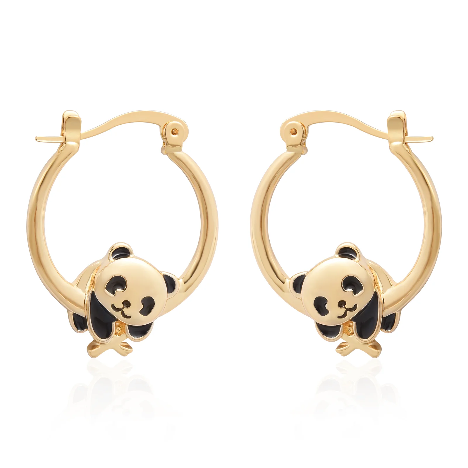 

New Panda Stud Earrings Fashion Jewelry Cartoon Small Animal Earrings Hypoallergenic Accessories for Girl Woman Gift