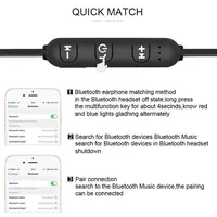 XT11 sports magnetic Bluetooth earphone in ear wireless neckband headphones stereo music headset with mic for samrtphones - Image 2