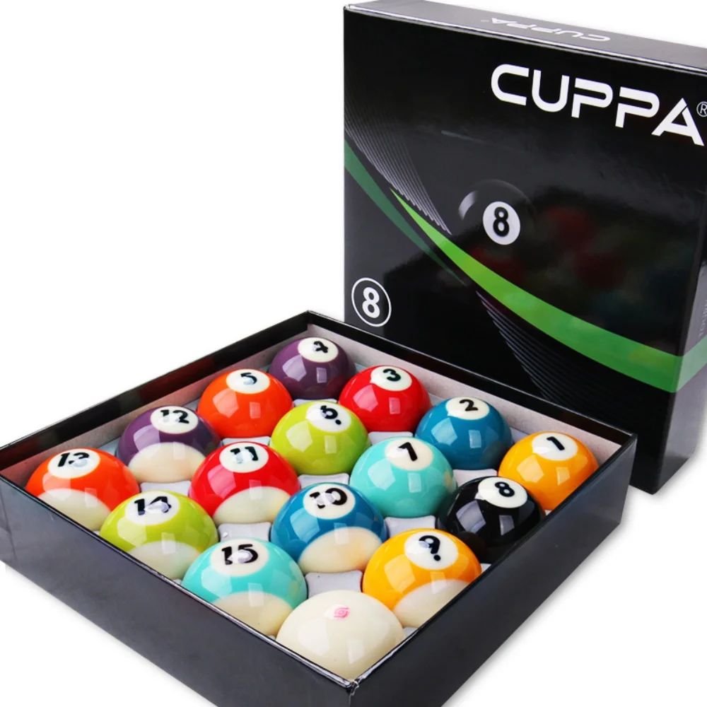 Cuppa Phenolic Resin Series Billiard Pool Ball 2-1/4"(57.2mm) Set