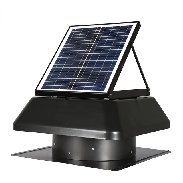 Vent tool Solar air circulator 20W solar attic fan solar ventilation fan  solar powered exhaust fan solar panel roof vent fan R - AliExpress