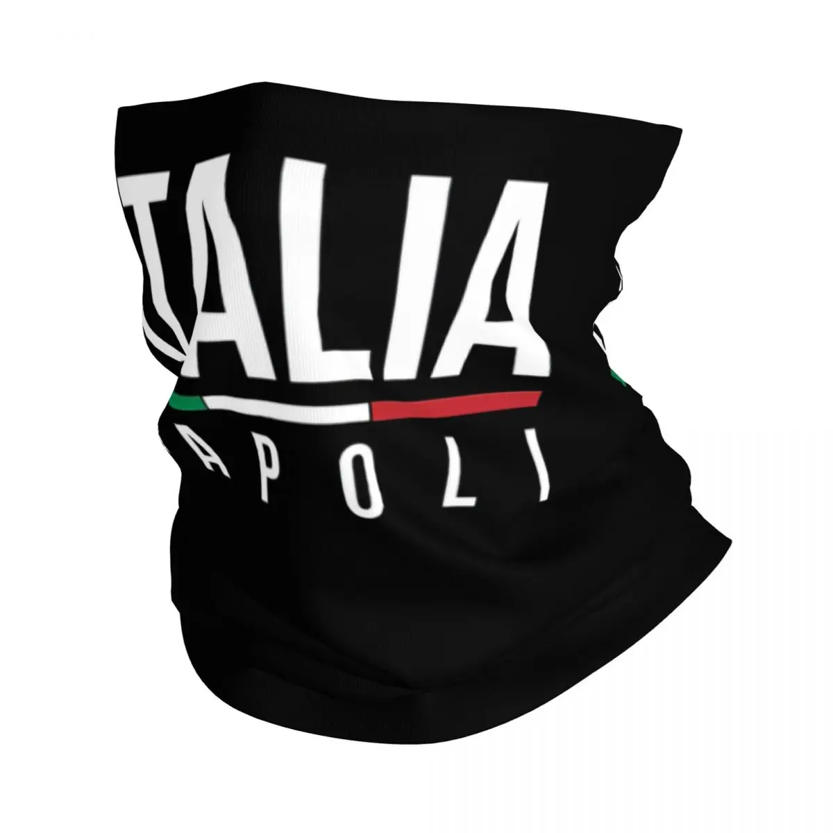 

Бандана для мотокросса Napoli Italia, шарф с принтом итальянского флага, ветрозащитный шарф унисекс для взрослых