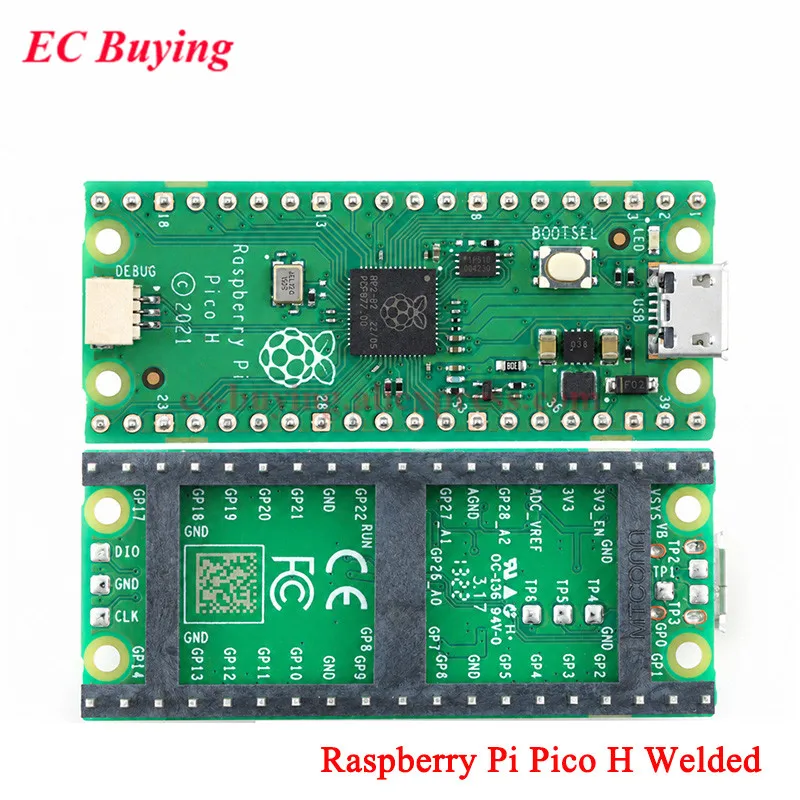 Raspberry Pi Pico 2 Pico W Pico WH Pico 2H H 2WH RP2040 RP2350 Wireless WiFi Development GPIO Expansion Board Module MciroPython