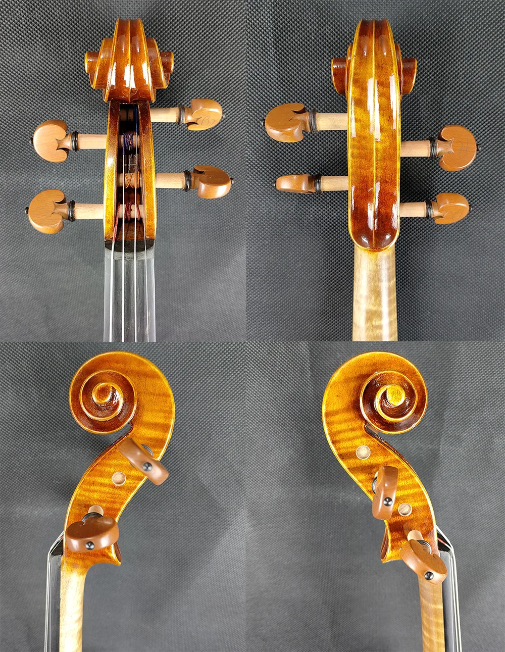 SELECTED Master Level Il Cannone Guarnerius Violin 4/4 size hand made oil varnish European wood