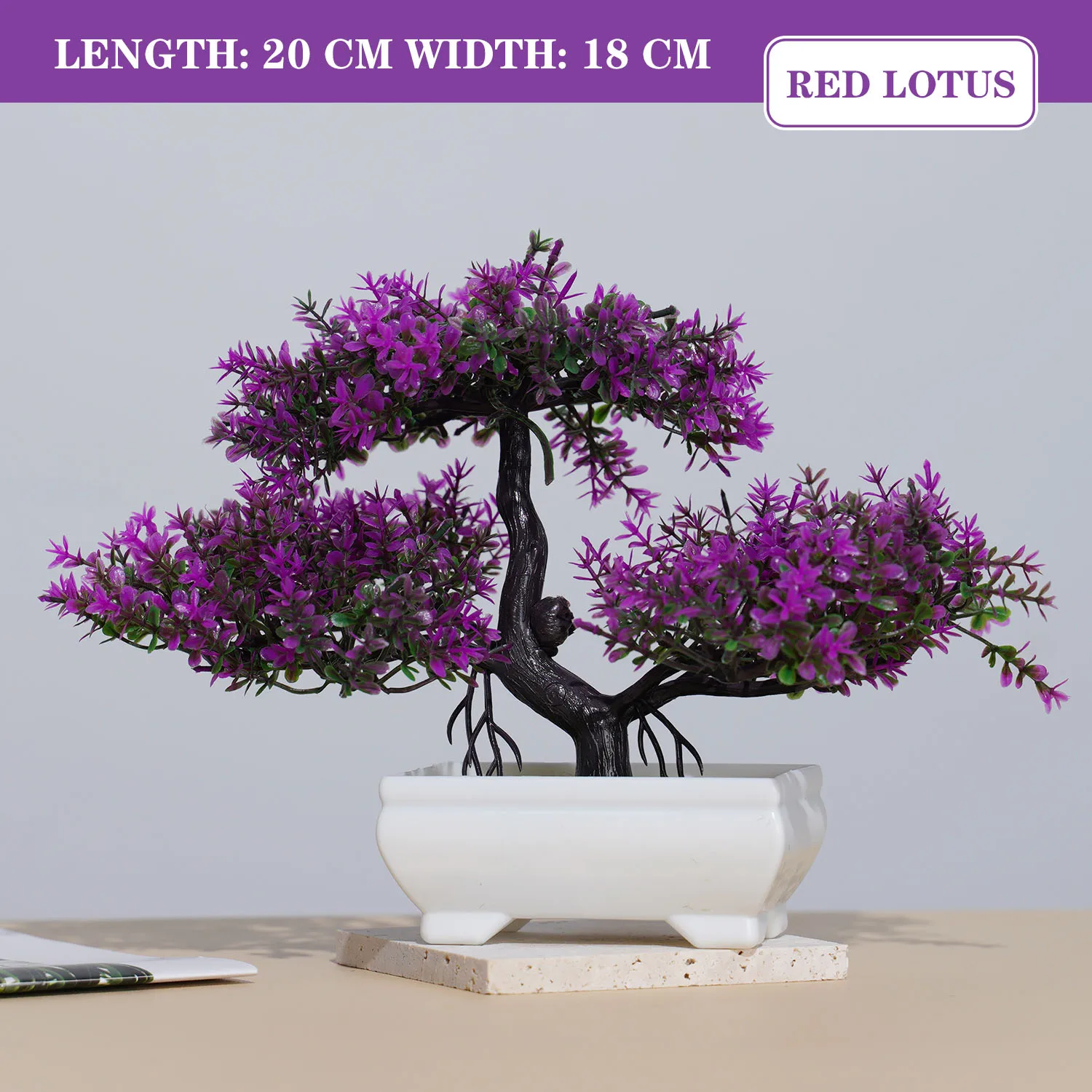 Künstliche Pflanzen Bonsai Kleiner Baum Simulation Topfpflanzen Gefälschte Blumen Tisch Topf Ornamente für Hotel Garten Home Decor planta – Detail 12