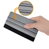2Pcs Car Vinyl Wrap Felt Squeegee with Replaceable Felts Film Stickers Decals Wallpaper Applicator Scraper Window Tinting Tool 5