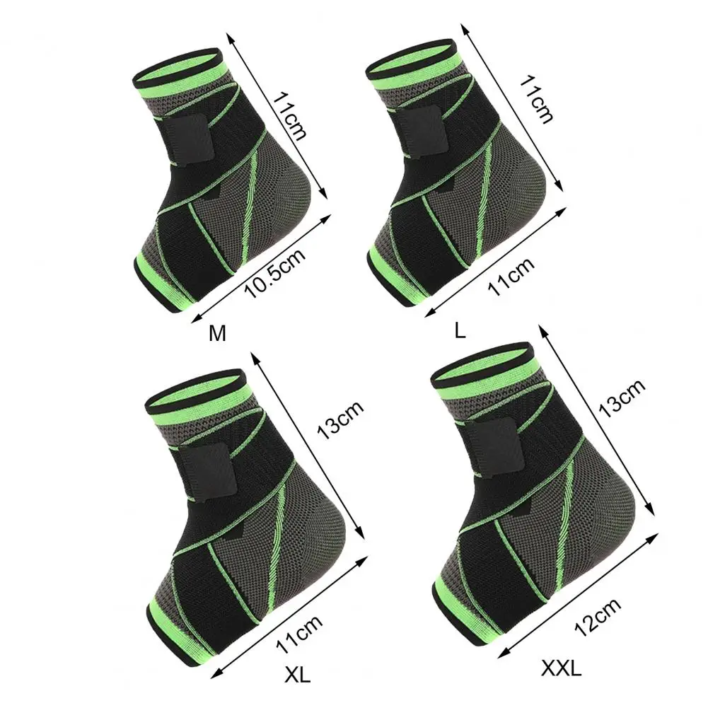 1 PCS Protective Football Ankle Support Basketball Ankle Brace Compression Nylon Strap Belt Ankle Protector