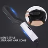 Portable Hot Straightening Brush for Hair Styling Hot Now Multifunctional 2 in 1 Hair Styler Electric Beard Straightener Brush 5