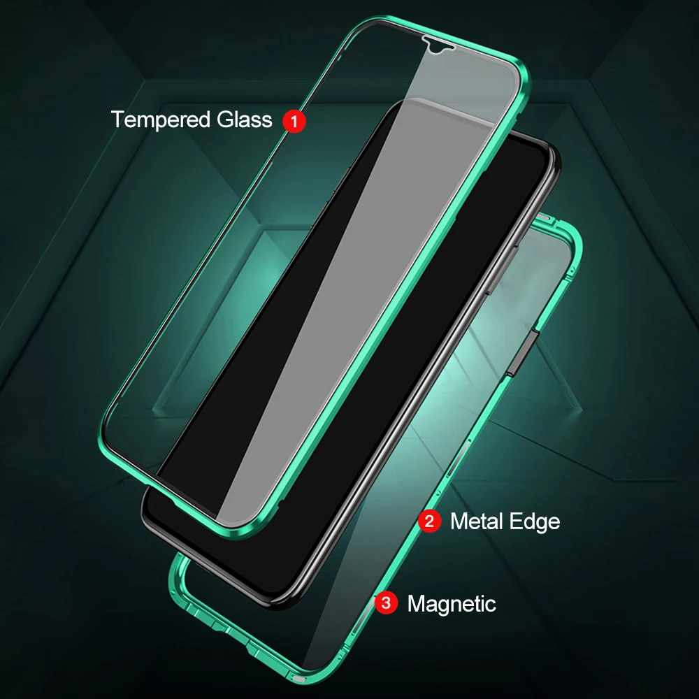 PocoX5Pro 2023 Case 360° Magnetic Flip Double-side Protective Glass Cover Coque For Xiaomi Poco X5 Pro 5G PocoX5 Poxo Poko X5Pro images - 6