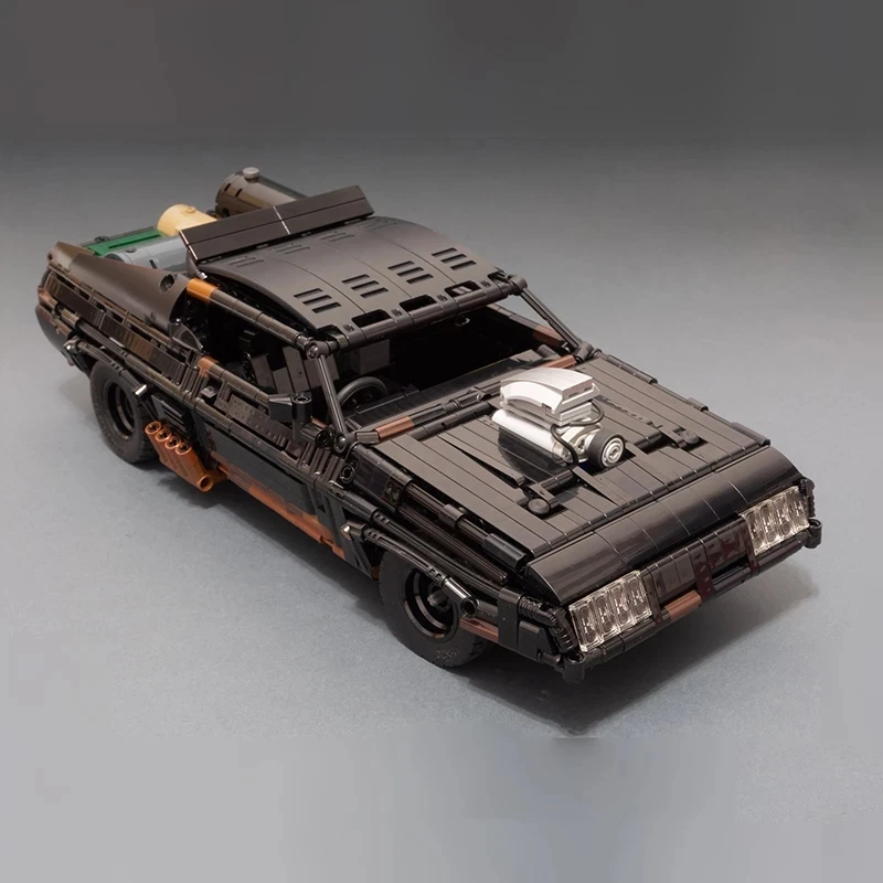 MADMAX Movie Mad-Max Technical Car RC Black Interceptor Muscle Supercar