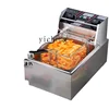 XL Commercial Electric Fryer Single and Double Cylinder Large Capacity Fried Potato Fryer Fried Chicken Equipment Fried Machine 1