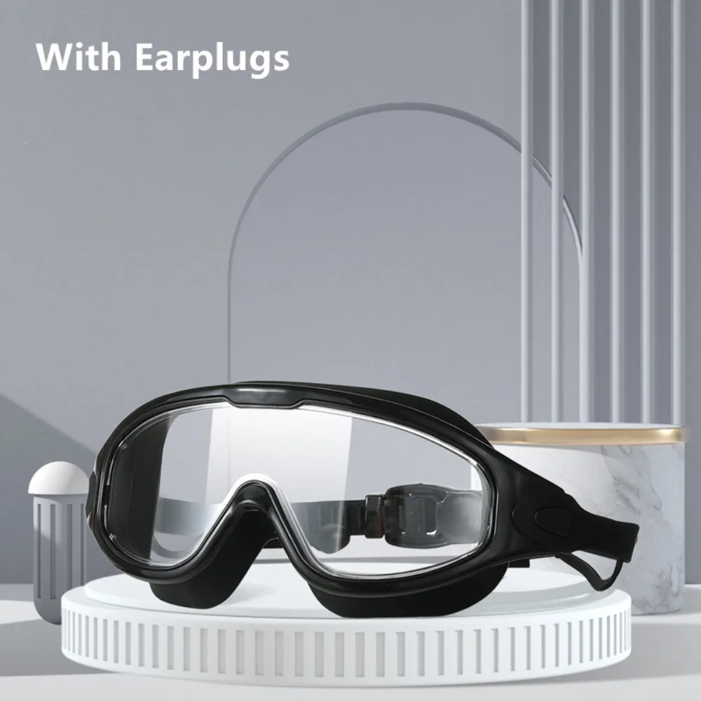 Professional Multi-color Big Frame Silicone Anti-UV Anti-Fog Swimming Goggles Diving Eyewear Swimming Glasses Swim Eyewear
