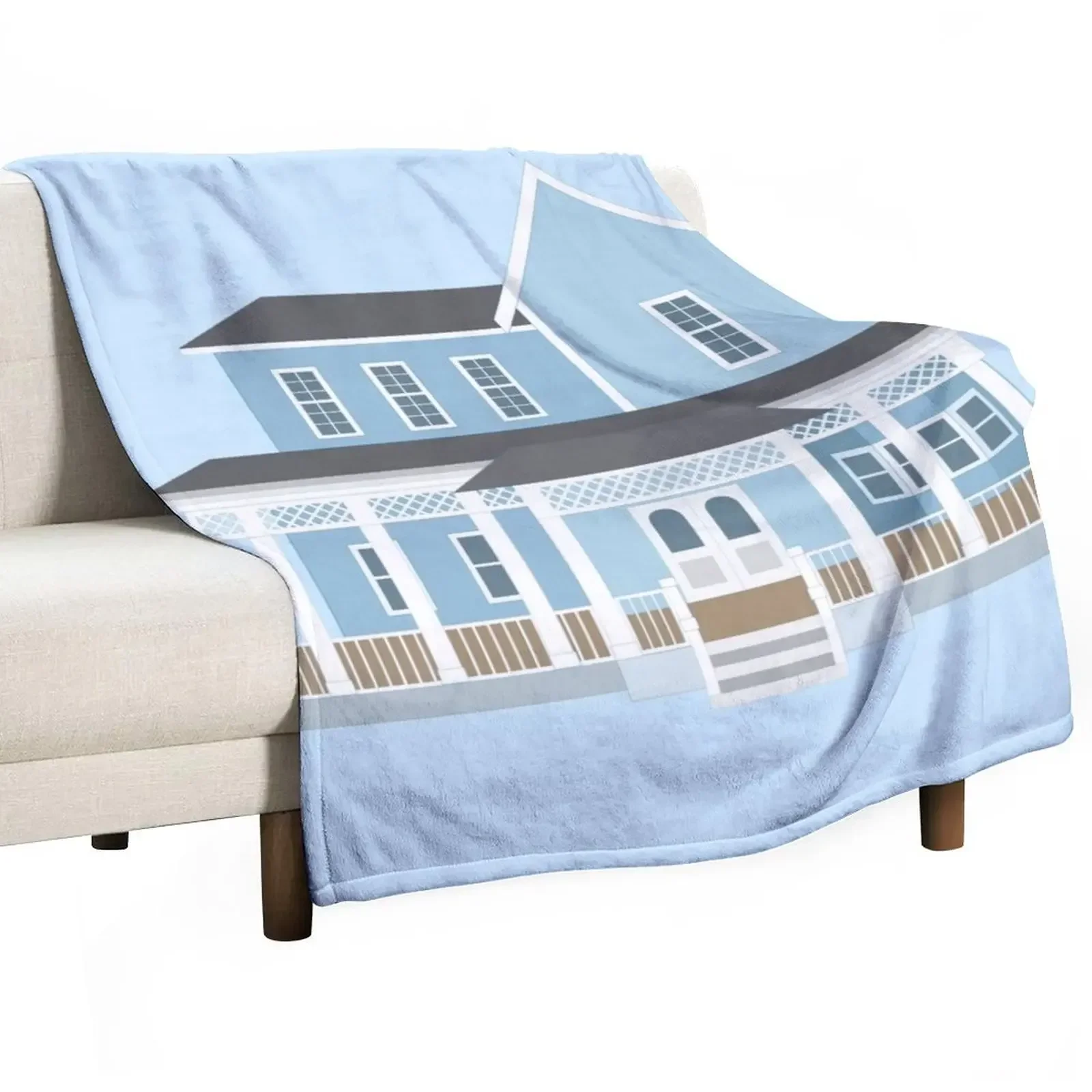 

Lorelai and Rory's House Throw Blanket fluffy decorative Blankets