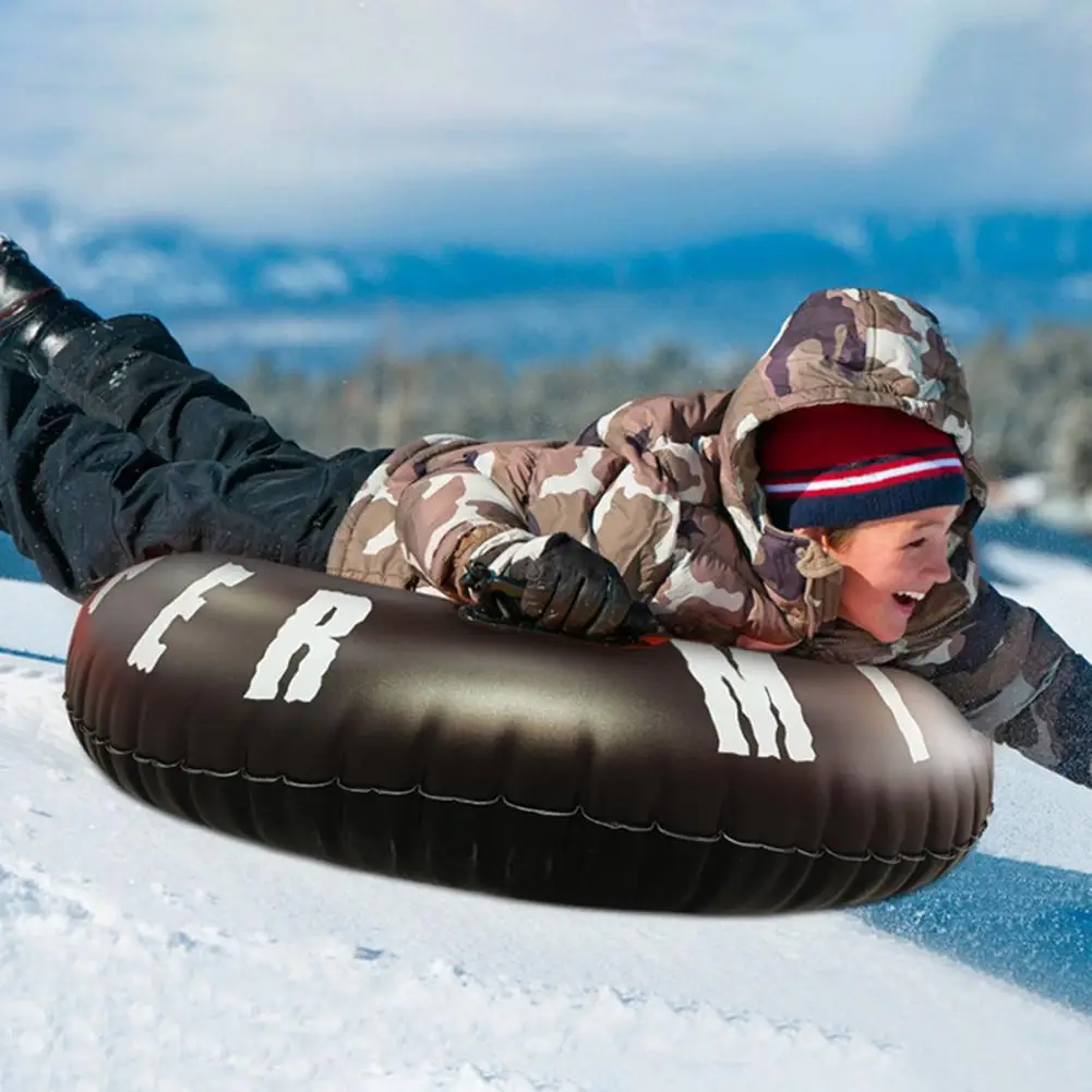 Snow Tube Beautiful Air Nozzle Design Low Temperature Resistance Outdoor Recreation Ski Tube for Skiing Ski Sled