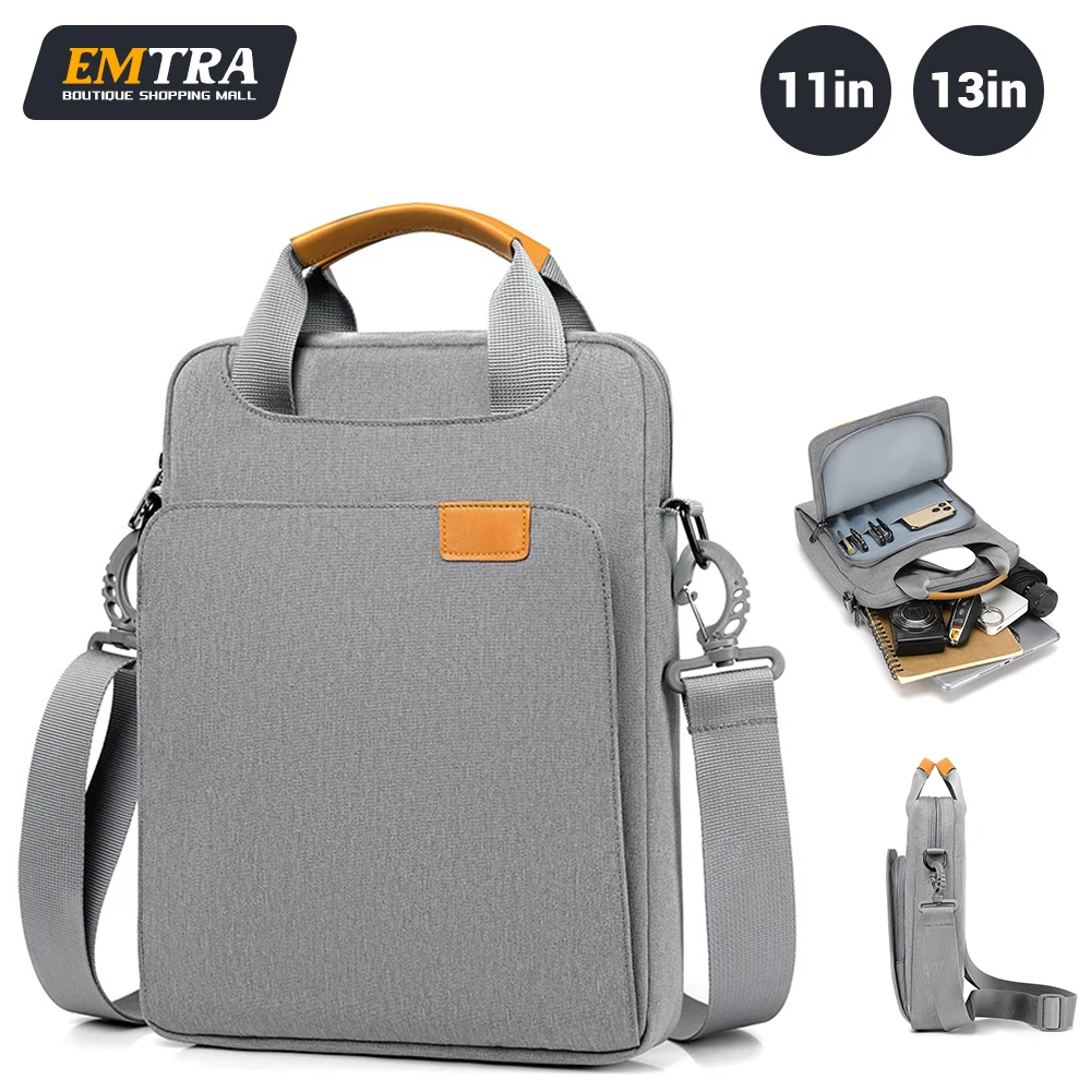 sac bandoulière pour sac main pour tablette samsung plus ipad air pro étui pour sac de rangement